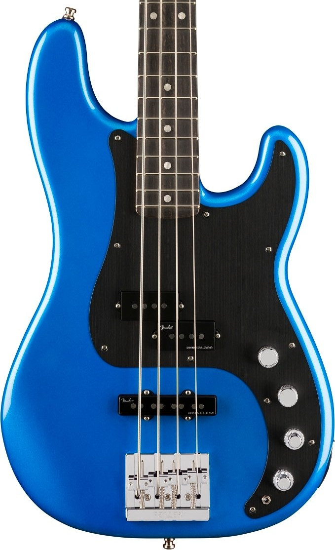 Fender American Ultra II Precision Bass in Noble Blue Ebony Fingerboard